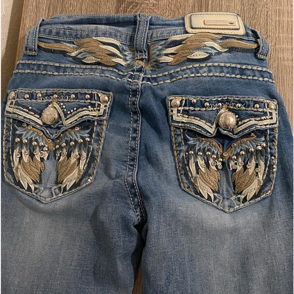 Sexy couture boot cut jeans
